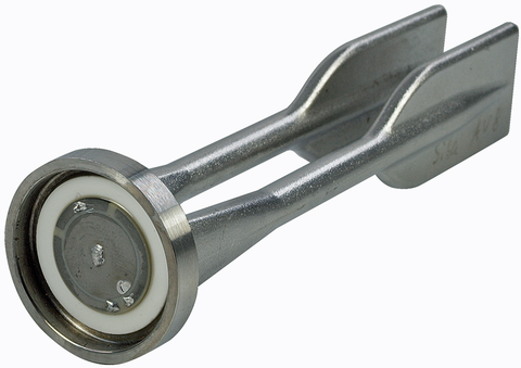 Sensors Insights 1 2017-09-01 Fig3 Fig. 3: Example of a piezo-excited tuning fork for filling level switch applications.